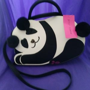 Betsey Johnson Panda Crossbody Purse